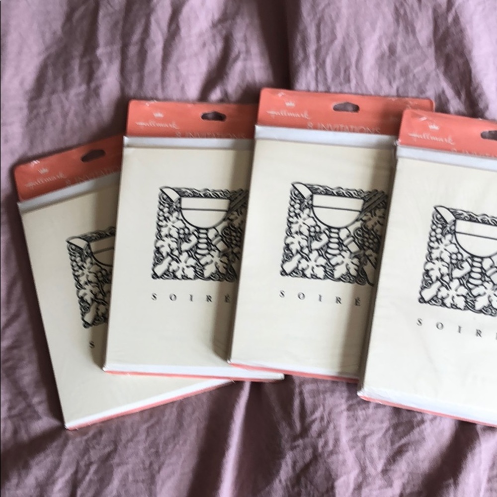 Soirée party invites
